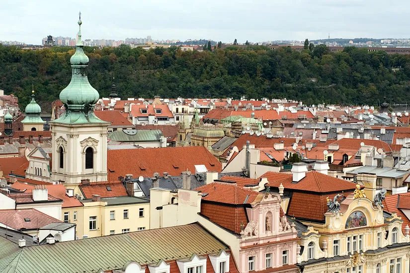 Пражские крыши